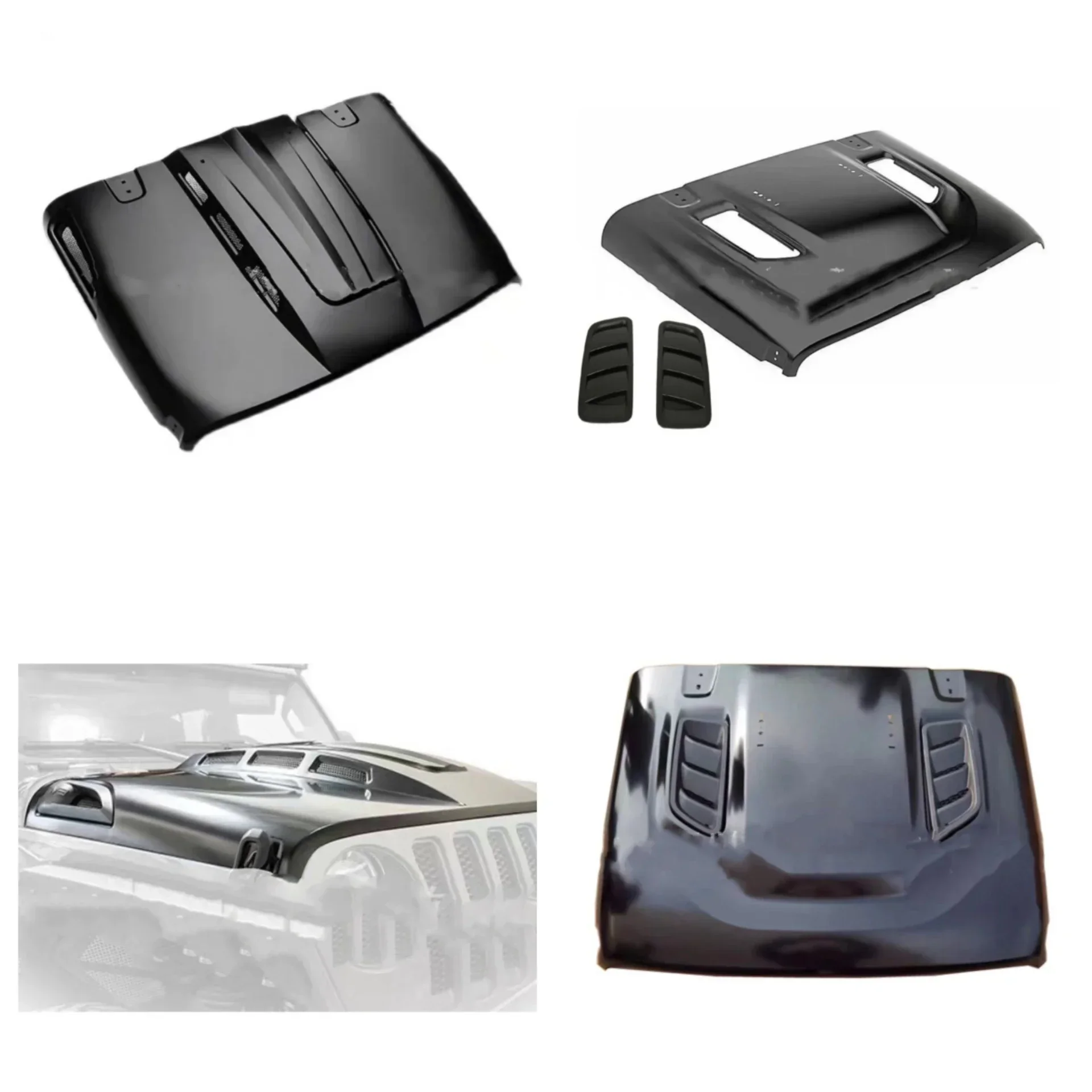 

Body Kit Front Engine Cover for Jeep Wrangler JL JT Hood Light Weight Bonnet Car Accessories