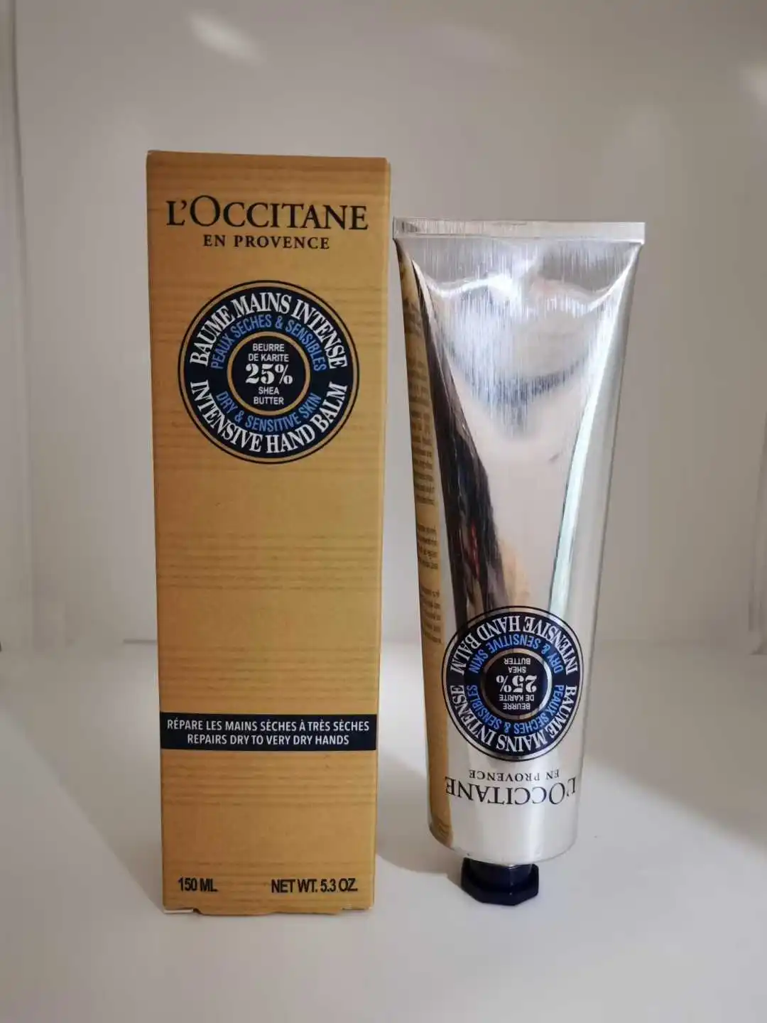 

L'Occitane Shea Butter Hand Cream 150ml (25% Shea Butter), Original Hand Cream for Women/Men