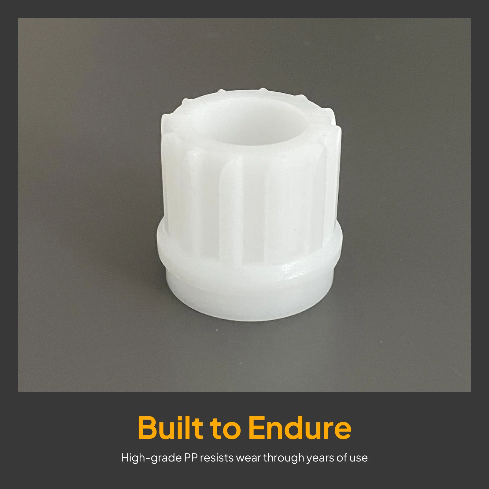 Mincer Meat Grinder Gear Efficient Plastic Replacement Component for Kitchen Meat Grinding Machine Spare Parts