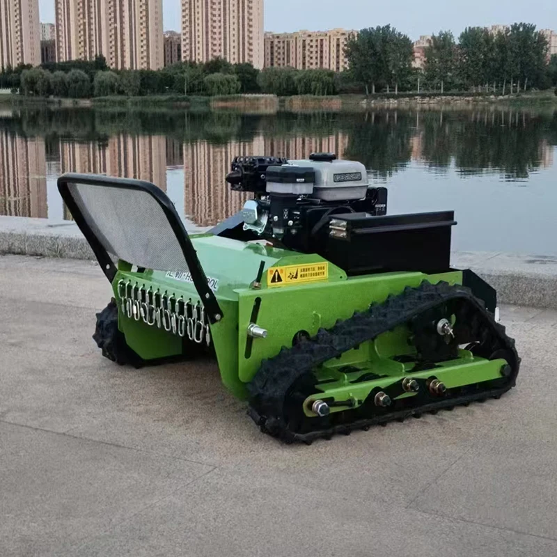 

Remote Control Lawn Mower Agriculture Petrol Flail Lawn Mower