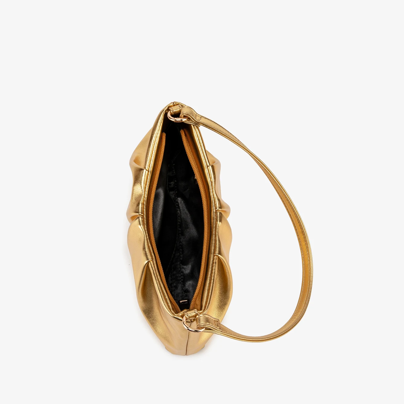Designer-Geldbörsen und Handtasche, Umhängetasche, Geldbörse, Damentasche, Hochzeit, Abend, Clutch, Partytasche, goldene Tasche – Detail 32