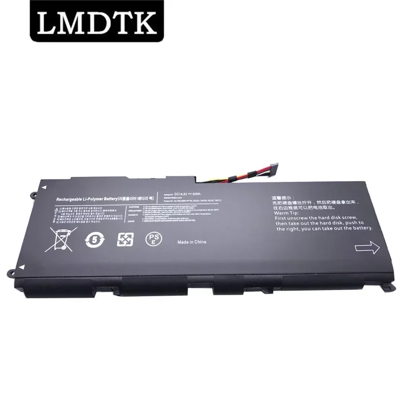 LMDTK New AA-PBZN8NP Laptop Battery For Samsung 7 Np-700 700z Np700z7c Np700z5b BA43-00318A 1588-3366 14.8V 5420mAh 80WH