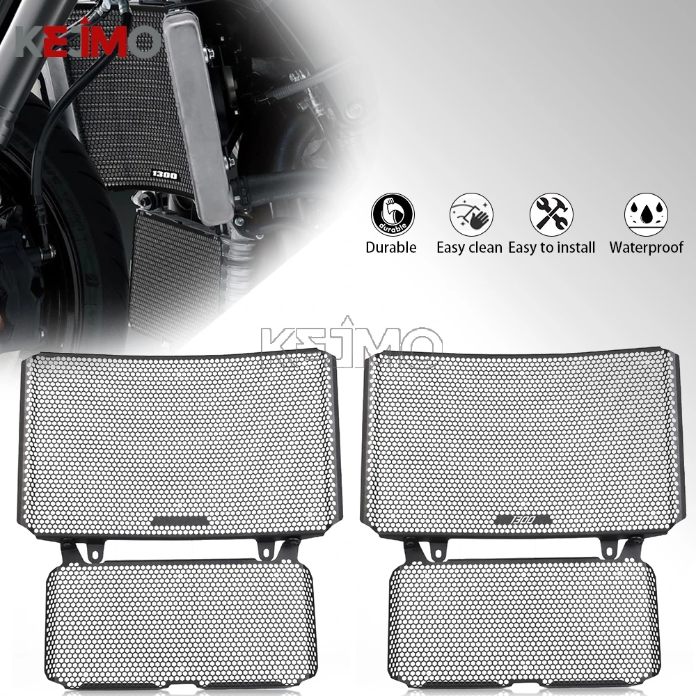 

For Suzuki GSX 1300R gsx1300R Hayabusa 1999~2023 2022 2021 Motorcycle Radiator Grille Guard Cover Oil Cooler Guard Set GSXR1300