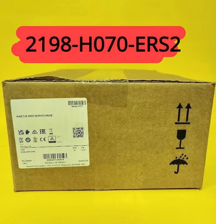 Novo selado 2198-H070-ERS2 Kinetix 5500 Servo Drive AB 2198H070ERS2