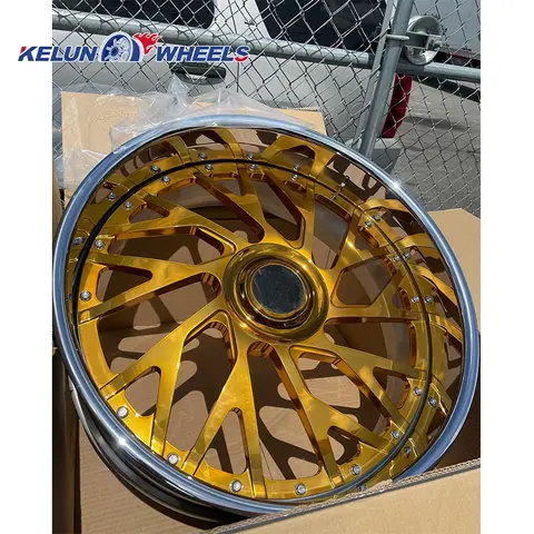KOŁA FORGIATO RUCCI KELUN 22 24 26 28 cali Niestandardowe kute koła Chromowane wklęsłe felgi