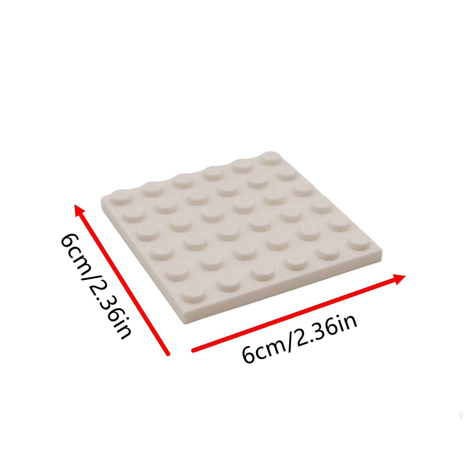 20 Stück 3958 Kleine Grundplatte 6x6 Punkte Moc Kreative DIY Bausteine Ziegel zum Zusammenbauen Konstruktionsspielzeug für Hobbyisten – Detail 12