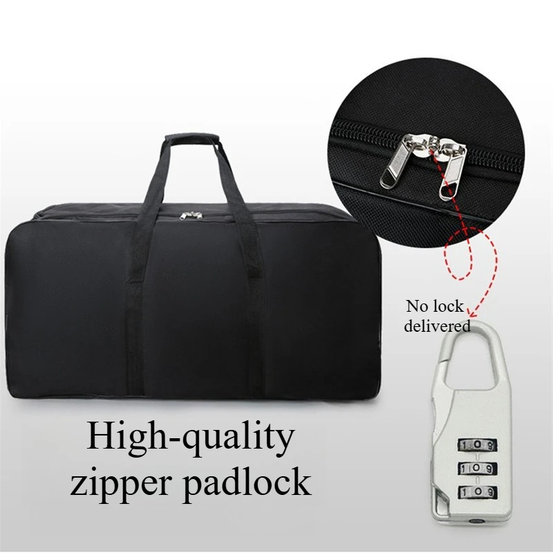 حقيبة أمتعة، حقيبة متحركة ذات سعة كبيرة، محمولة باليد مقاومة للماء، حقيبة سفر خفيفة الوزن، حقيبة أمتعة بعجلات، حقيبة تخزين