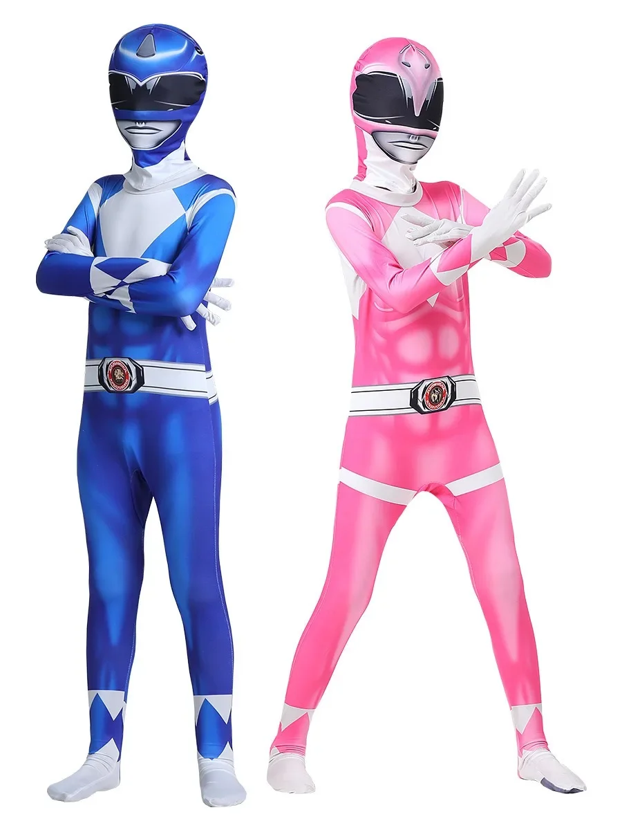 الكبار مورفر سوبر هيروس الساموراي سينتاي شينكينجر رينجرز تأثيري فانتازيا هالوين زي قناع صب أرض الإنسان garçon #6