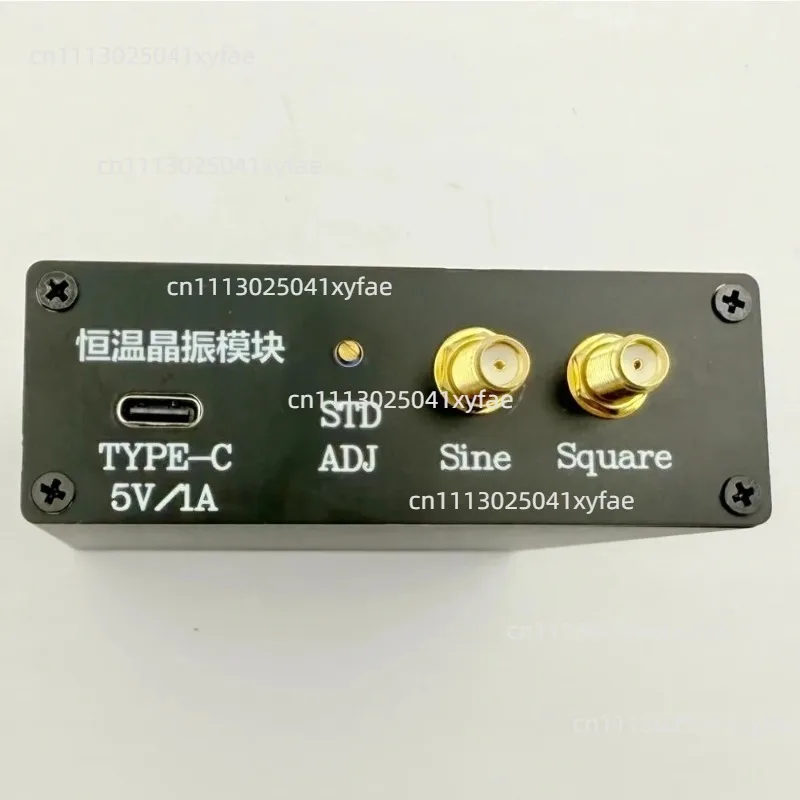 10MHz OCXO Constant Temperature Crystal Oscillator Frequency Standard Board Type-C Cable With Shell