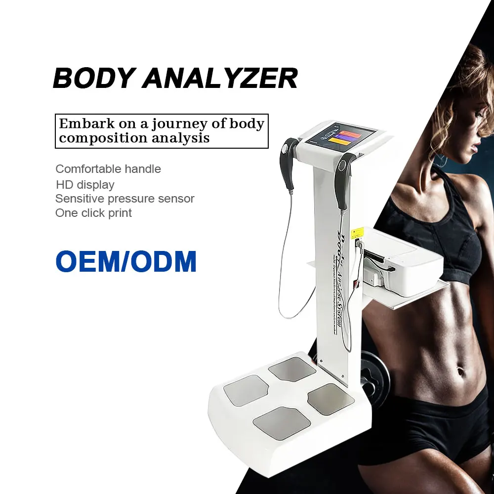 Lichaamssamenstelling Analyze Apparaat Salon Cente Lichaamsgezondheidszorg Spierscanner Vet Mesument Body Analyzer Machine Met Printer