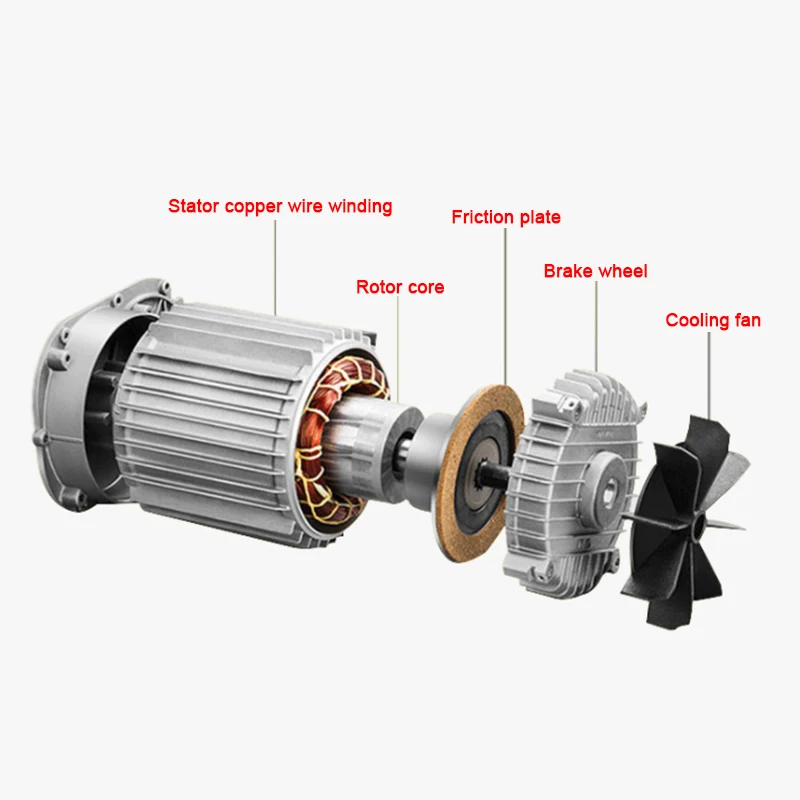 818003 PA200 Mini Electric Hoist 220V Small Household Wire Rope Hoist Portable Lifting Equipment for Home Use