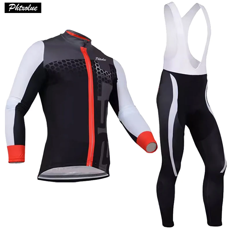 2024 Winter Cycling Clothing Men Set Jerseys Thermal Fleece MTB Bicycle Bike Clothes Kit  Maillot Ropa Ciclismo Uniform Suit