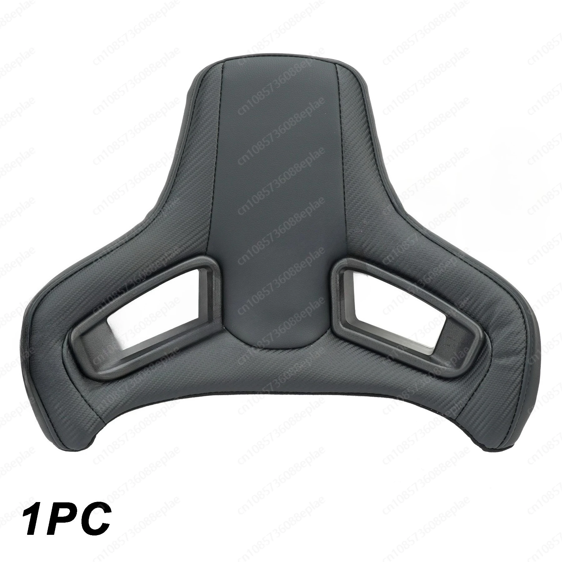 Plug and Play  Leather Car Seat Headrest Cold Foam with Racing Style