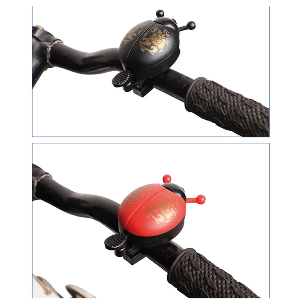 

2pcs Lady Bike Bells Durable Mini Bell Adorable Shape Clear Loud Sound Fashion Accessories For Accessories Bicycle