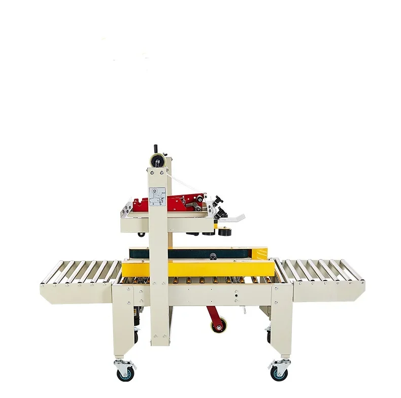 Full Automatic Carton Sealing Machine Transmission Belt Tape Carton Sealer Machine Cardboard Boxes Sealer Are Hot Selling