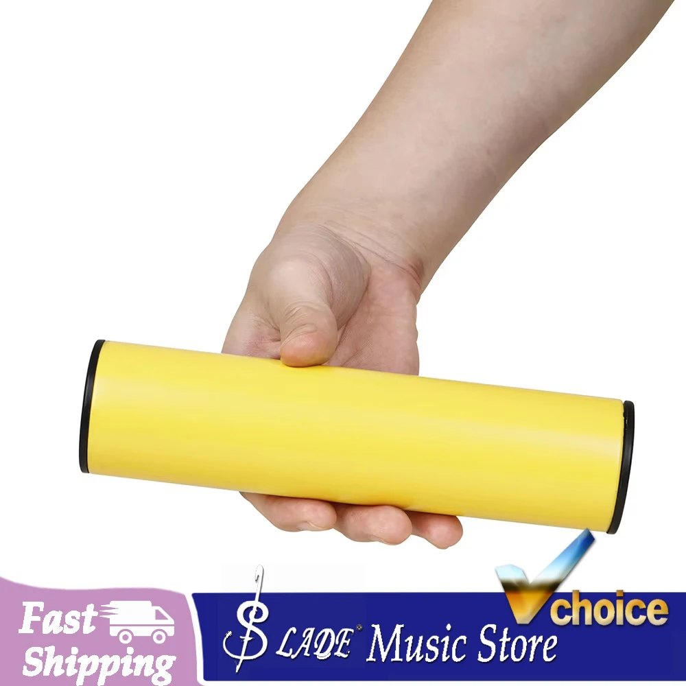 Metal Sand Cylinder Black Silver Mini Musical Instruments for Children Kids Early Music Education Professional Accessories