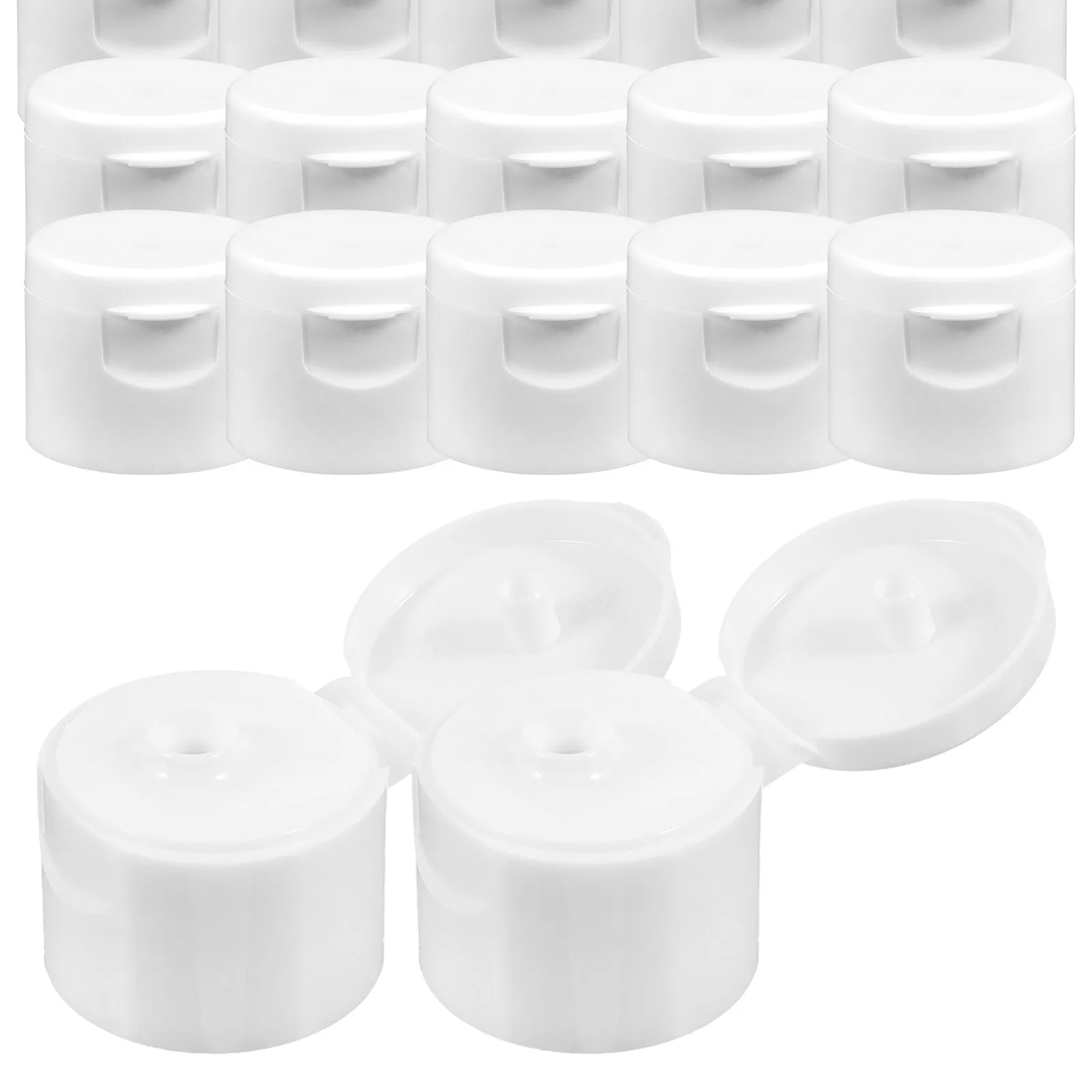 

30 Pcs Sports Water Bottle Cap Lid Leakproof Cover Jug Caps Plastic Replacement Lids 28mm Diameter Fits Most Bottles Prevents