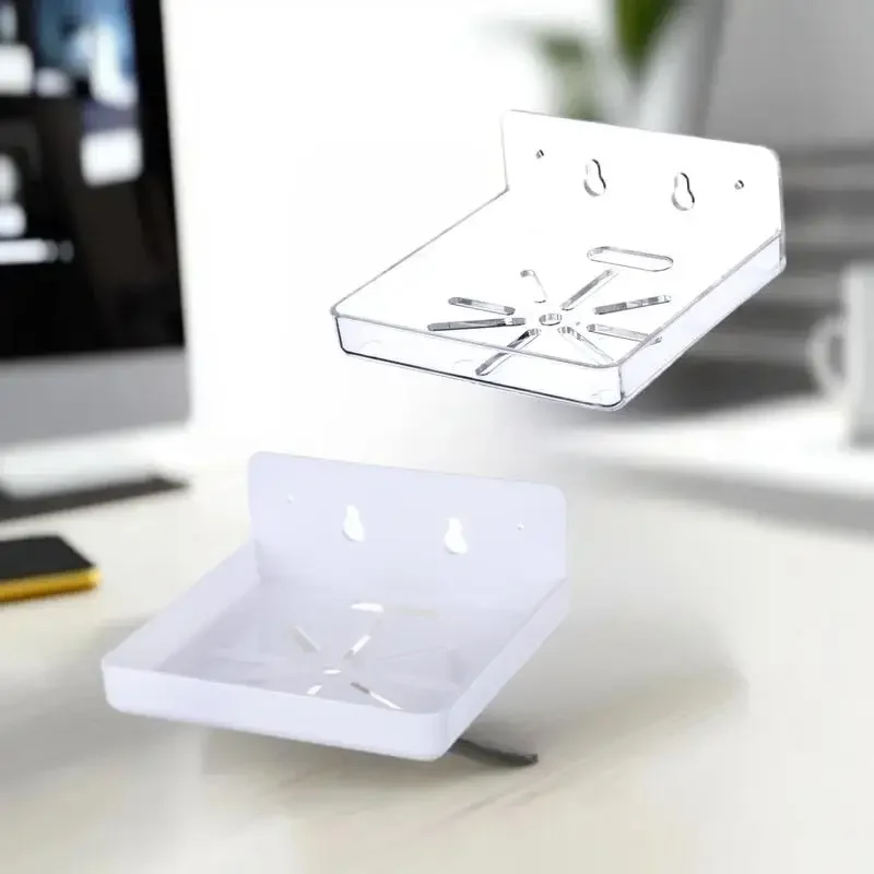 Supporto per montaggio a parete in acrilico per mini telecamera di sicurezza CCTV - Supporto adesivo senza trapano