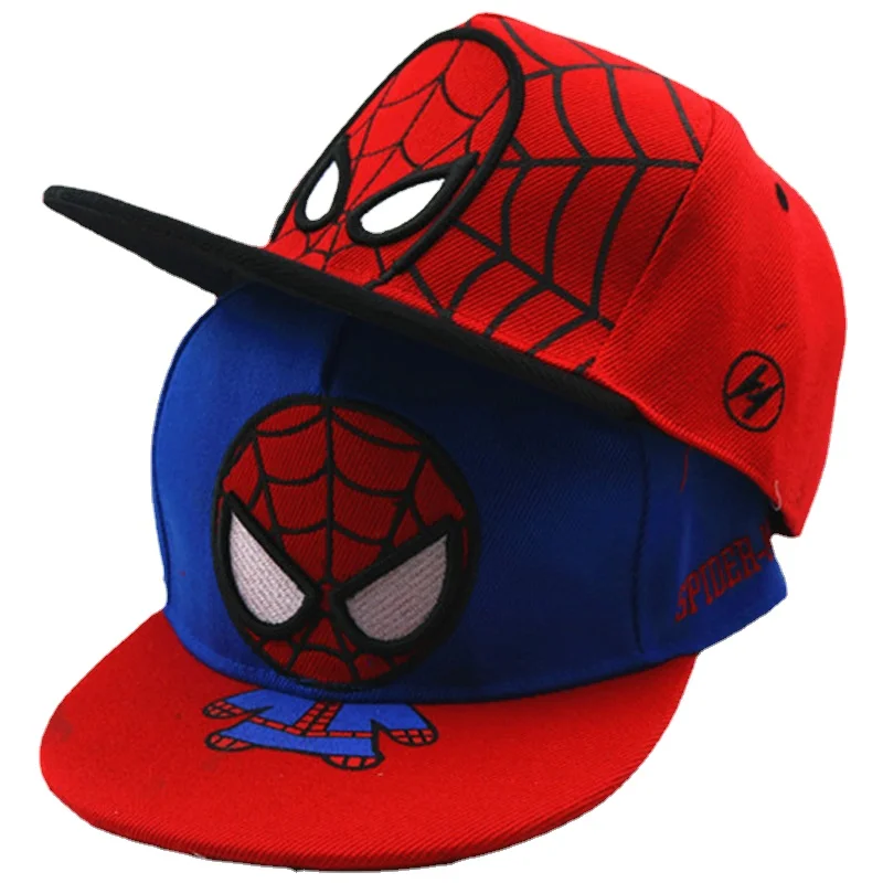 Disney Anime Spiderman Baseball Cap for Boys Girls Spring Autumn Baby Hats Children Adjustable Cartoon Sun Caps Kids Outdoor Hat