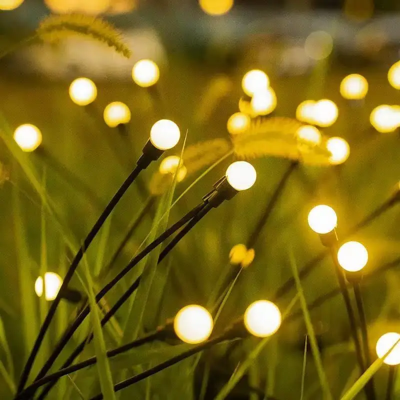 New Solar Firefly LED Lawn and Courtyard Outdoor Light