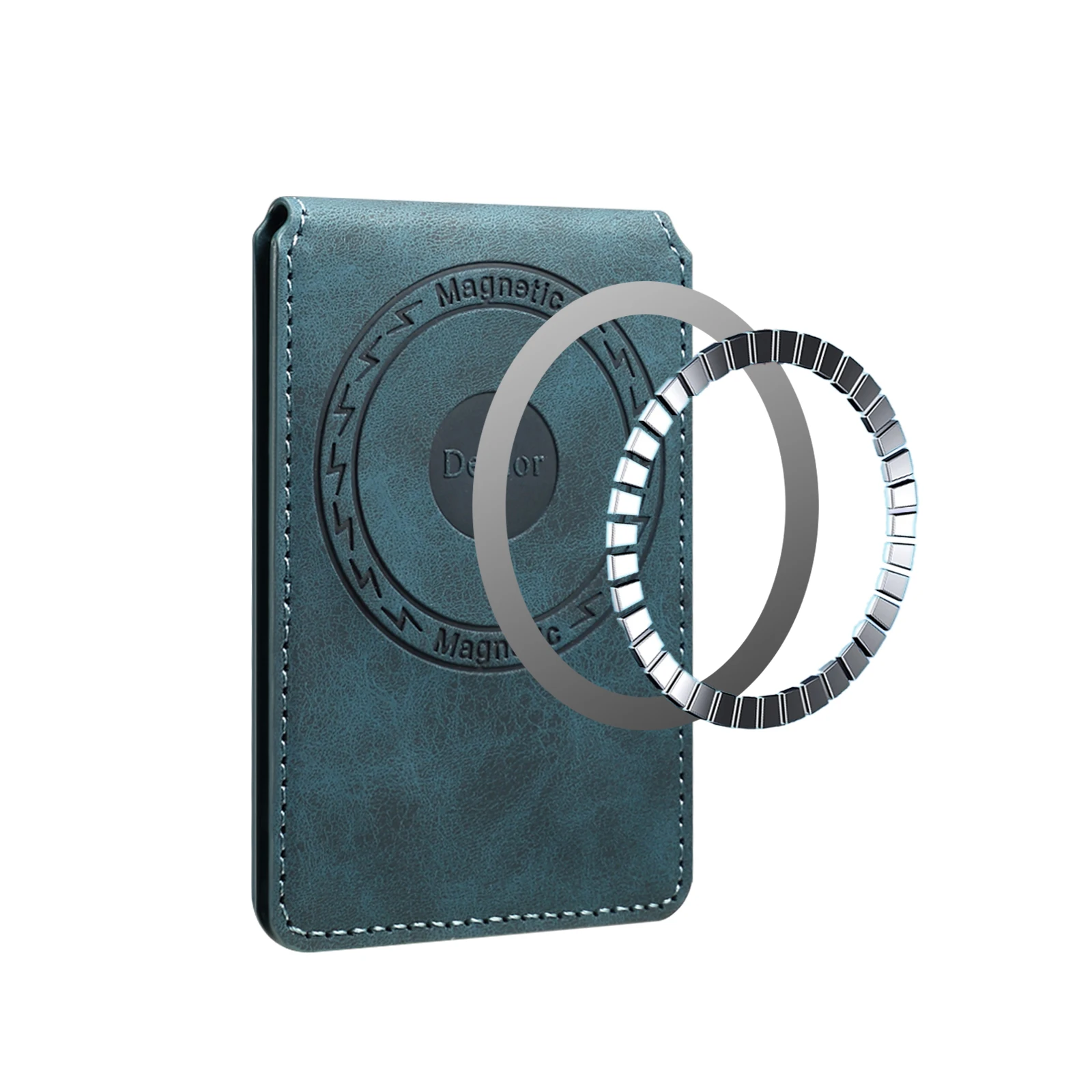Denior Magnetic Card Holder Leather Card Bag Suitable For Magsafe Function Phone Case