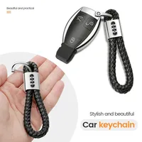 Leather Car Keychain Key Chain Rings Metal Leather For Audi Sline A1 A3 A4 A5 A6 A7 A8 B5 B6 B7 B8 C5 C6 C7 D2 D3 Q2 Q3