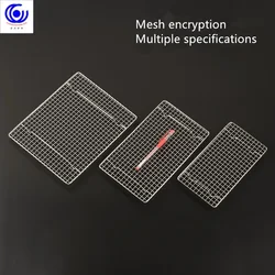 304 stainless steel barbecue mesh rectangular baking tool oil draining rack cake drying rack cooling rack tray
