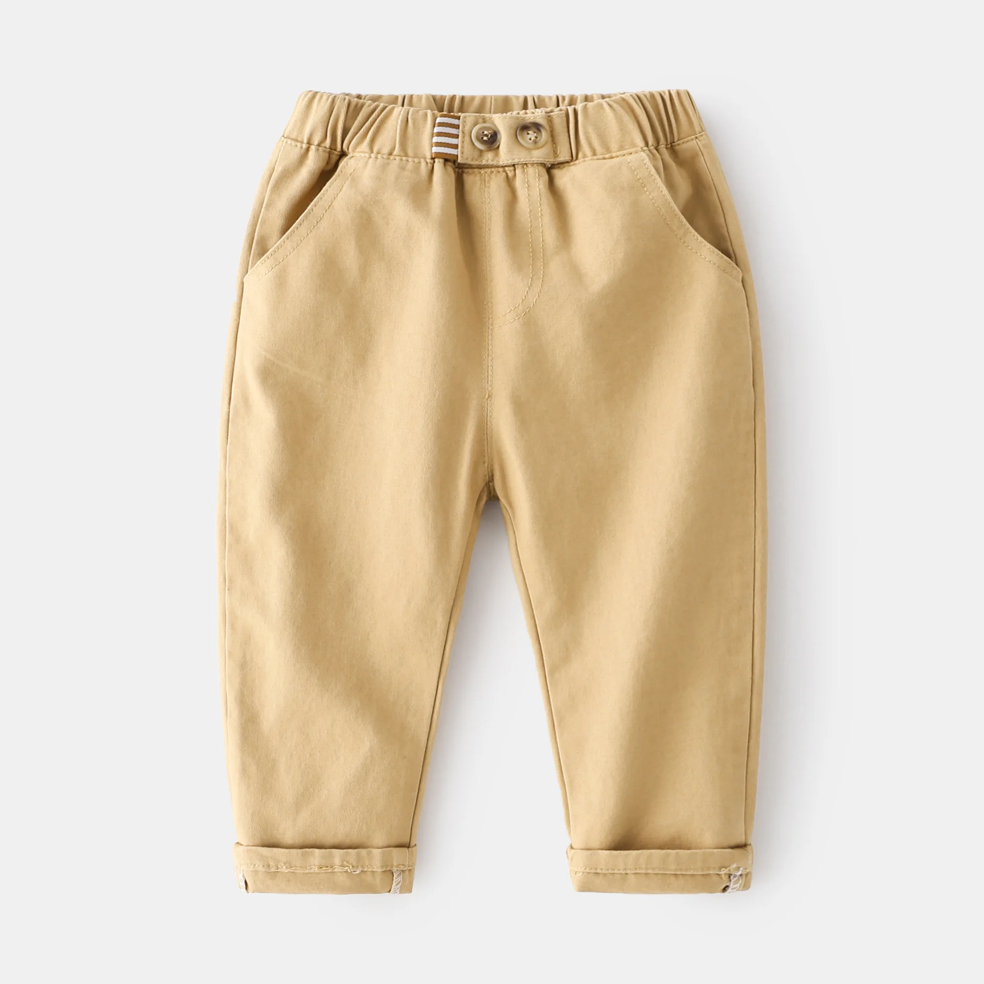 2026 Fashion Korean Trendy Handsome Casual Pants Spring Cotton Comfortable Mid Rise Medium Small Casual Long Pants