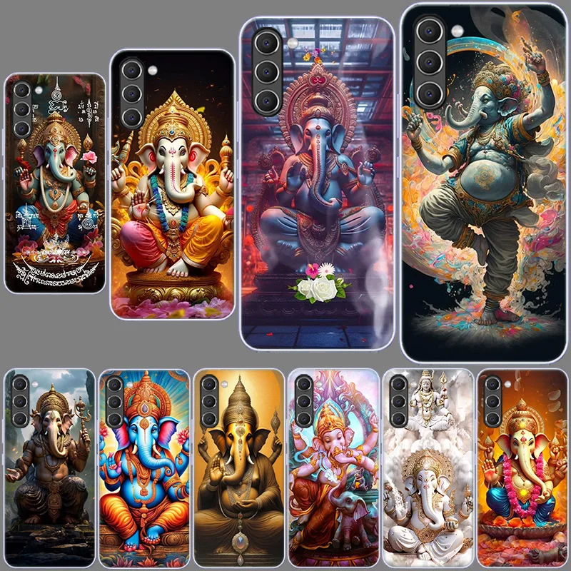 Ganesh lord Phone Case for Samsung A54 A14 A24 A34 5G Galaxy A02S A03S A04S A12 A22 A32 A52 A72 A13 A23 A33 A53 A73 A42 Cover TP