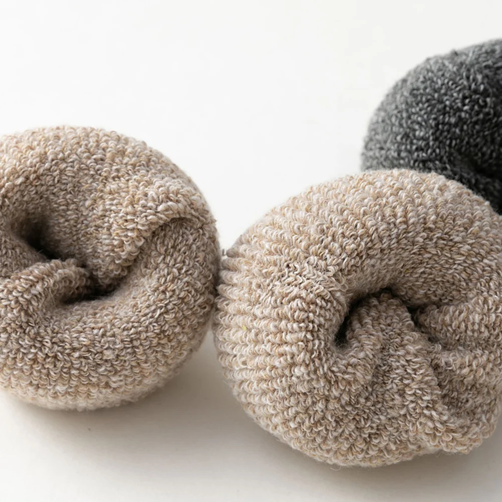 5 أزواج من الجوارب الشتوية للرجال دافئة وسميكة قابلة للتنفس للمشي لمسافات طويلة والرياضة والسفر في الهواء الطلق للجنسين #1