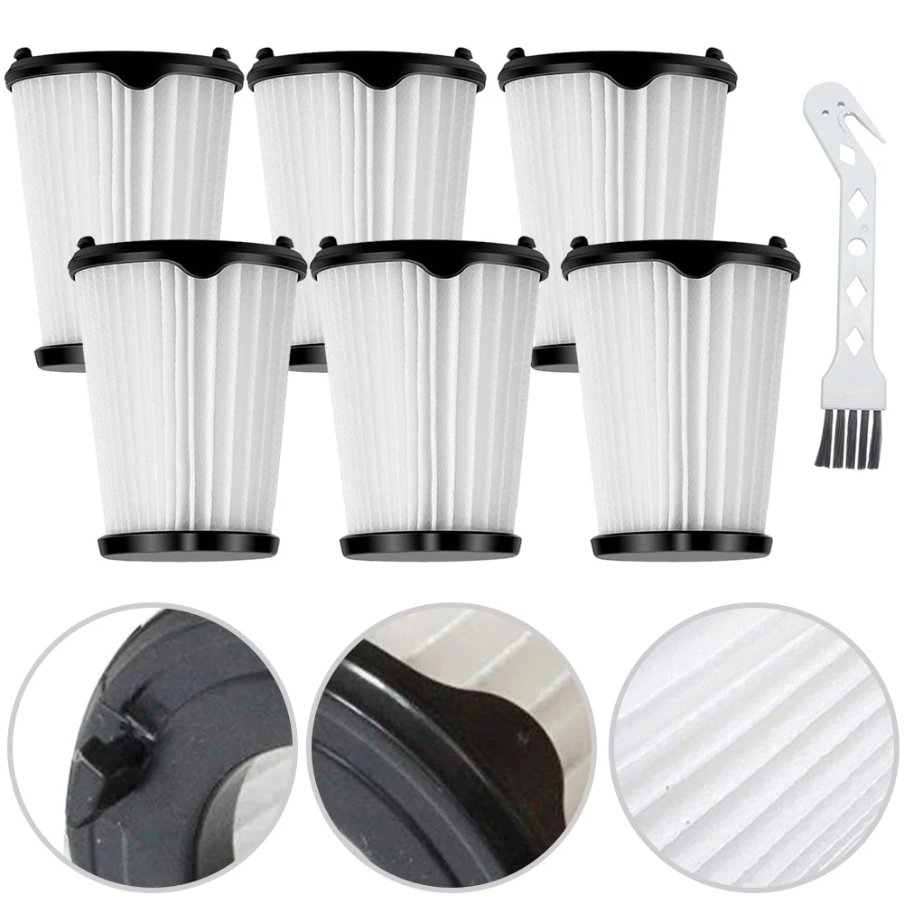 6 szt. Filtry zamienne do odkurzacza Electrolux Stick EHVS2510AW VS3510AR akcesoria do odkurzacza