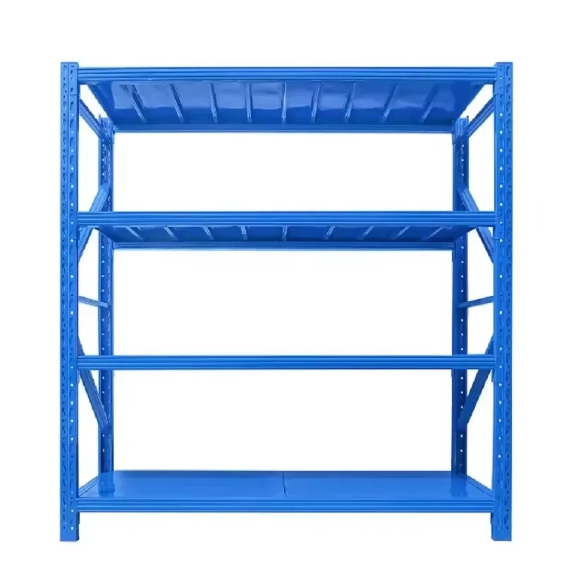 for Medium Boltless Steel Storage Shelf Unit Multi-Stage Metal Shelving Rack Inventory Available