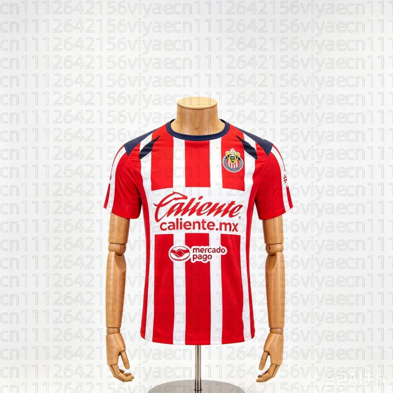 Camisa Esportiva Mexicana Super Guadalajara 2026, Secagem Rápida e Respirável, Solta e Casual, Camiseta Unissex para Família e Crianças