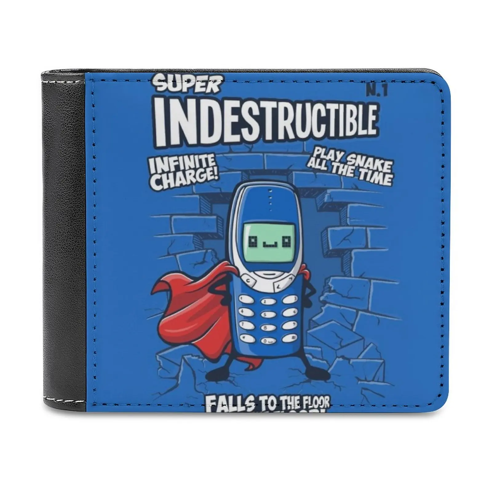 Super Indestructible Men Wallet Pu Leather Short Male Purses Credit Card Wallet For Men Money Bag 3310 3330 Nokia Cell Cellular