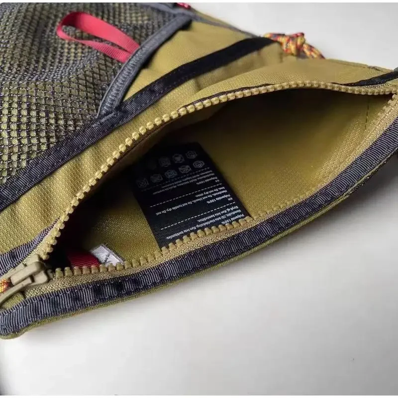 Ultraleichte Unisex-Umhängetasche, hohle Mesh-Kontrastfarbe für Herren, Reiten, Reisen, Umhängetasche, wasserdichte Umhängetasche für Damen – Detail 4