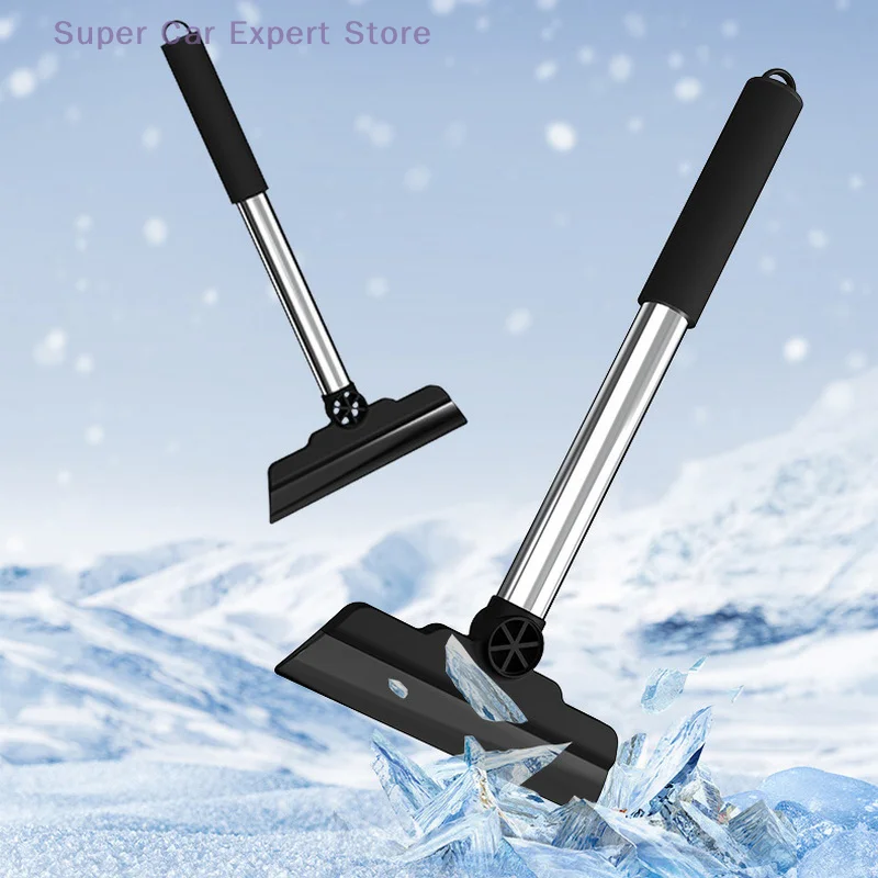 

Car Ice Scraper Snow Brush Snow Removal & Frost Remover Compact Ice Scraper Snow Frost Ice Removal Tool Windshield Scraper