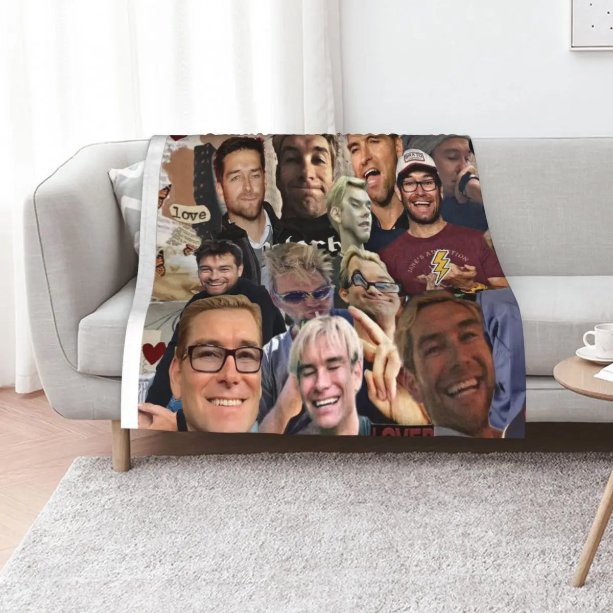 Antony Starr for you Throw Blanket Designers Soft Plaid Bed Single Blankets For Sofas anime Blankets