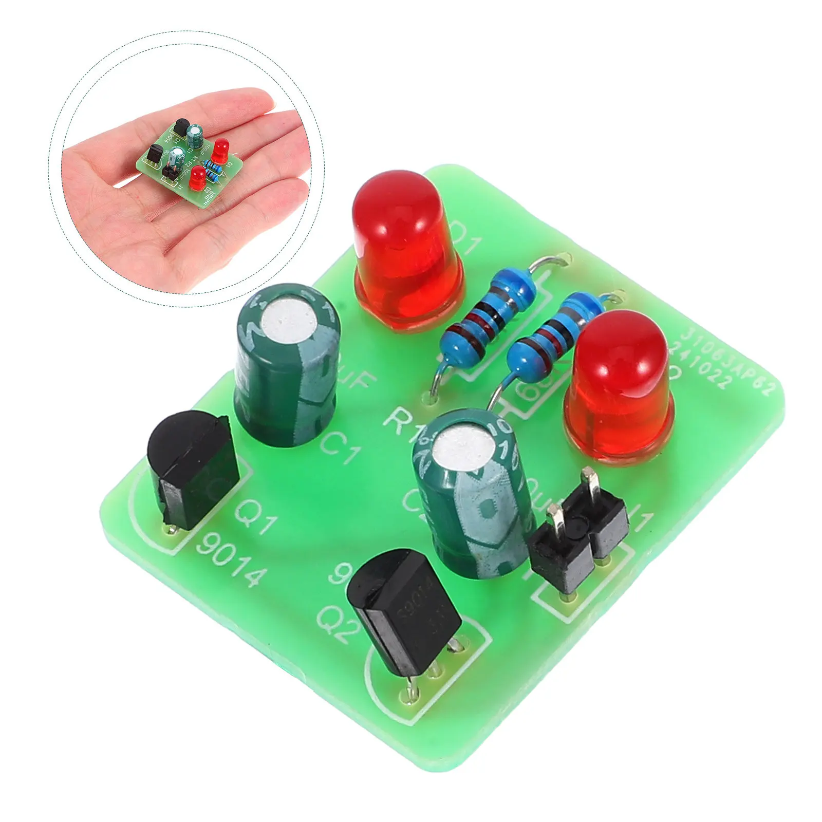 2 sets Science Kit Experiment Educational Halloween Christmas New Year Diy Electronic Soldering Kit Diy Solder Kit Practice
