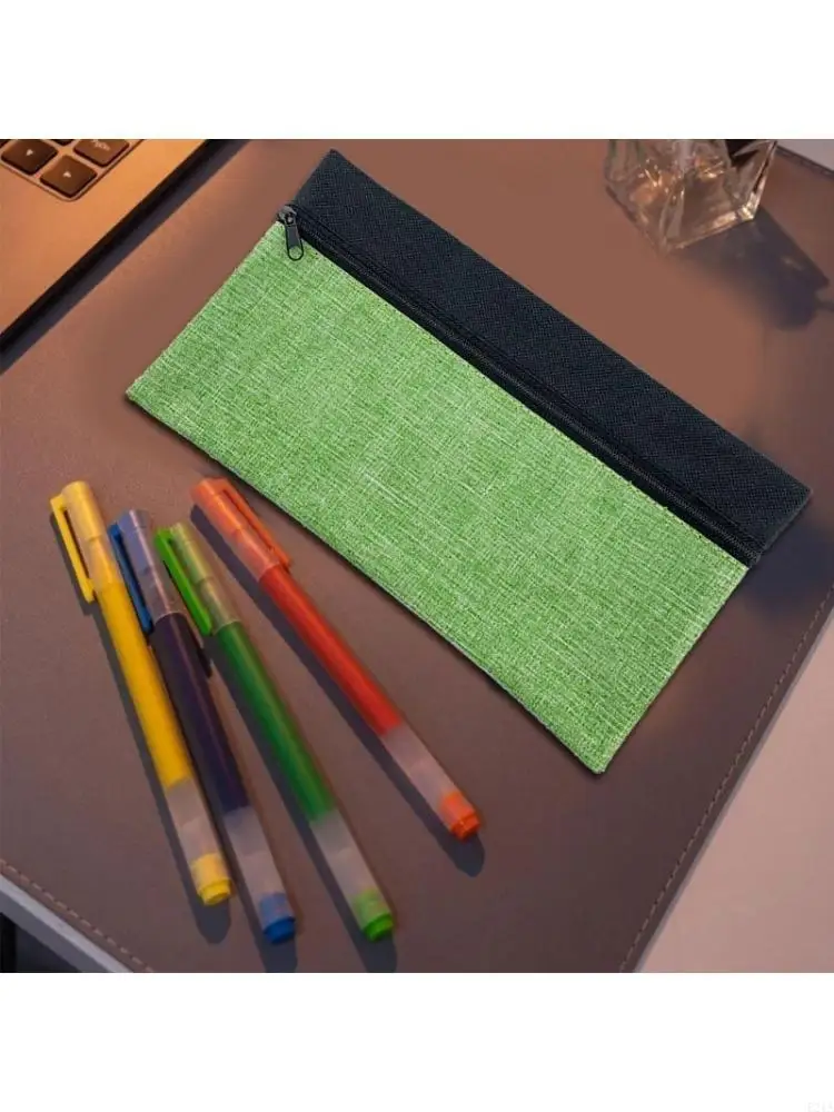 Bocas lápis poliéster estojo lápis básicos