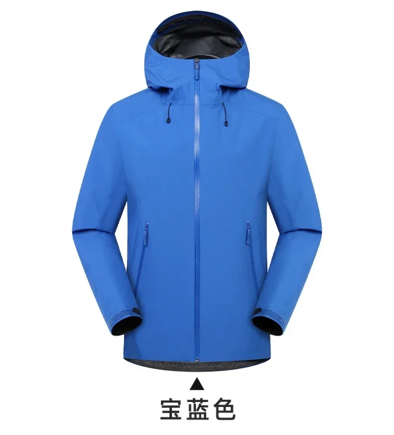 2024 ARC Embroidery LT Three layer Outdoor Waterproof Windbreaker Hiking Jacket  High Quality Hunting Waterproof Jacket Men Coat