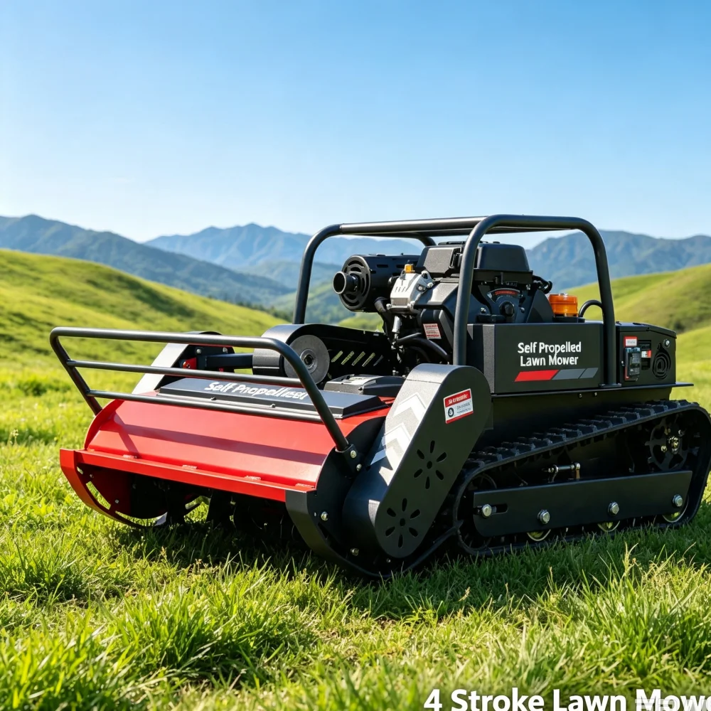 Customized Popular Style Professional Lawn Mower Self Propelled Lawn Mower For Resort Lawn Trimming And Community Greening Work