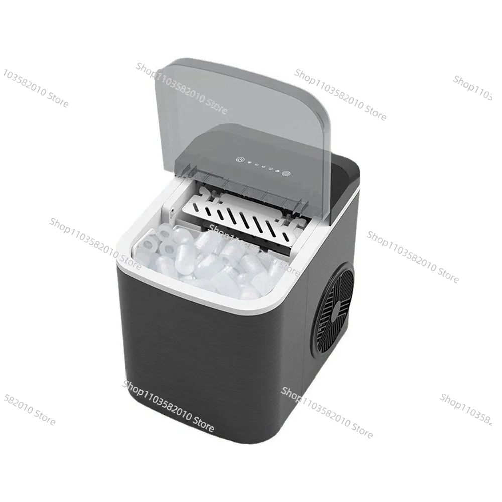 Ice machine household 12KG small household mini 112W commercial automatic ice cube making machine
