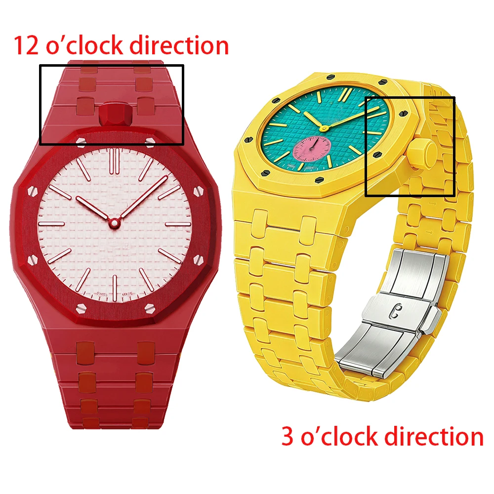 Ceramic Strap For Swatch X AP Royal Pop Pocket Watch Changer To Wristwatch Band Modification Kit Wirstband Bioceramic Strap&Case