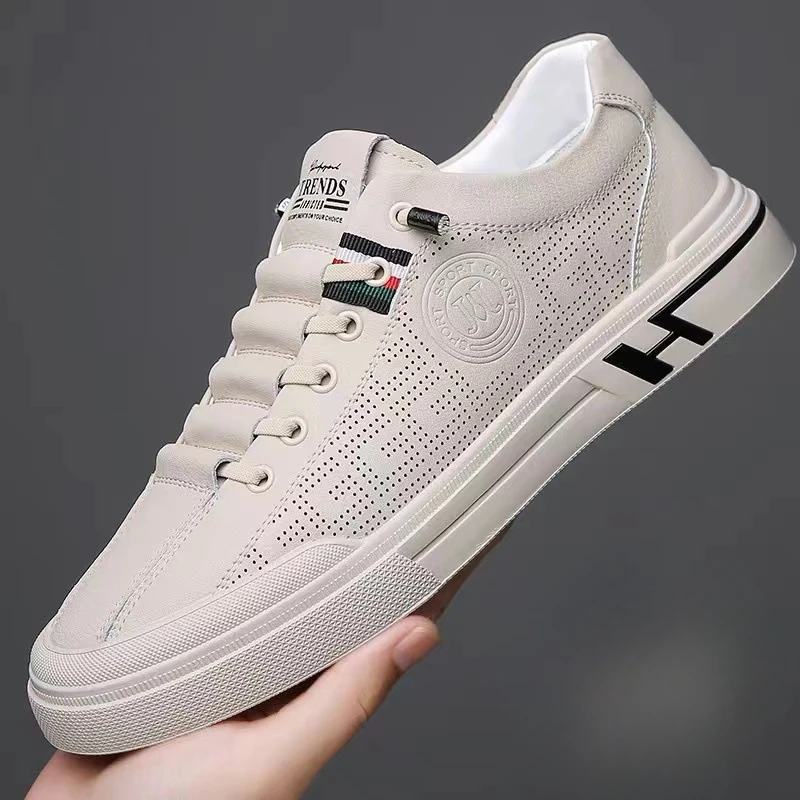 

Mens New Arrival Breathable Lace-Up Sneakers High Quality School Skate Shoes Zapatillas De Deporte Para Hombre Zapatilla