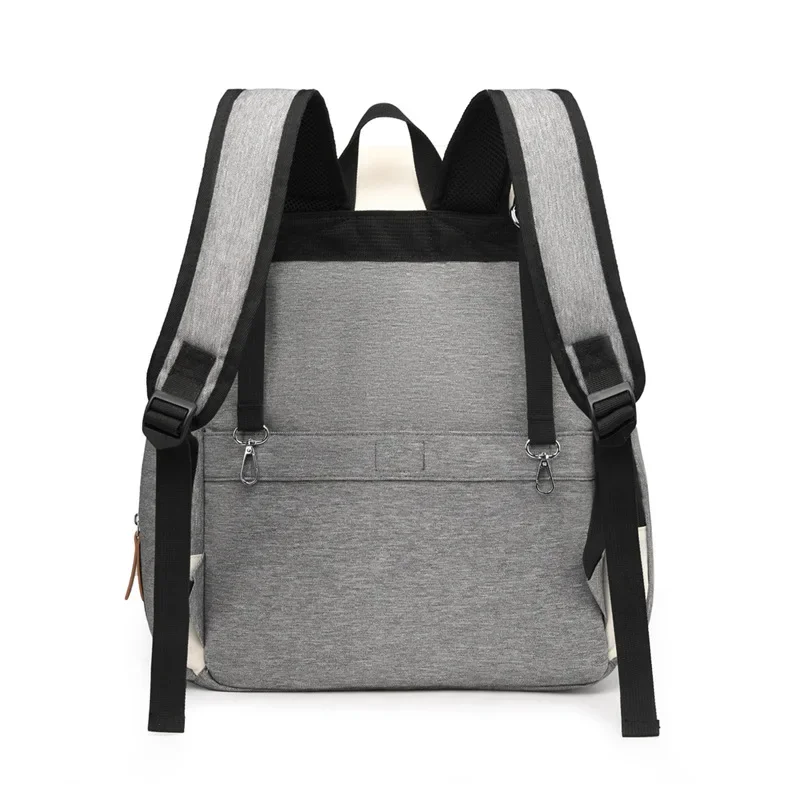 2025 New Mommy Diaper Bags Fashion Mother Large Capacity Travel Nappy Backpacks With Changing Mat Convenient Baby Nursing Bags