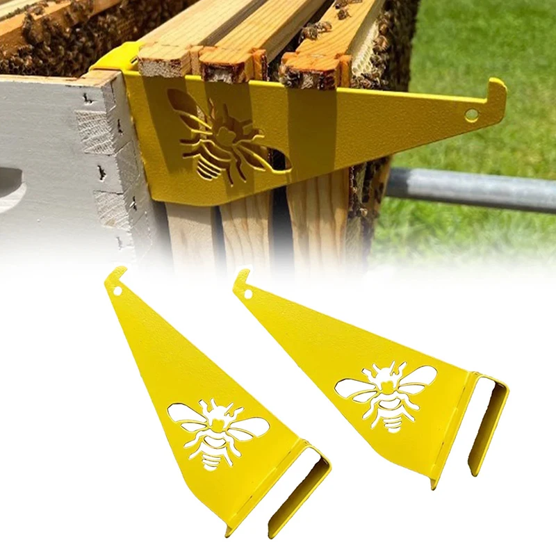 2Pcs Beehive Inspection Brackets Beehive Frame Holder Bee Hive Frame Grip For Beekeeper Beekeeping Tools Beekeeping Supplies