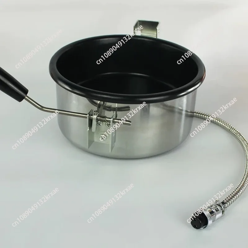 

Popcorn Pot Spherical Popcorn Machine Anti-scorch Pot Universal 8 Ounces Popcorn Machine Corn Non-stick Pan