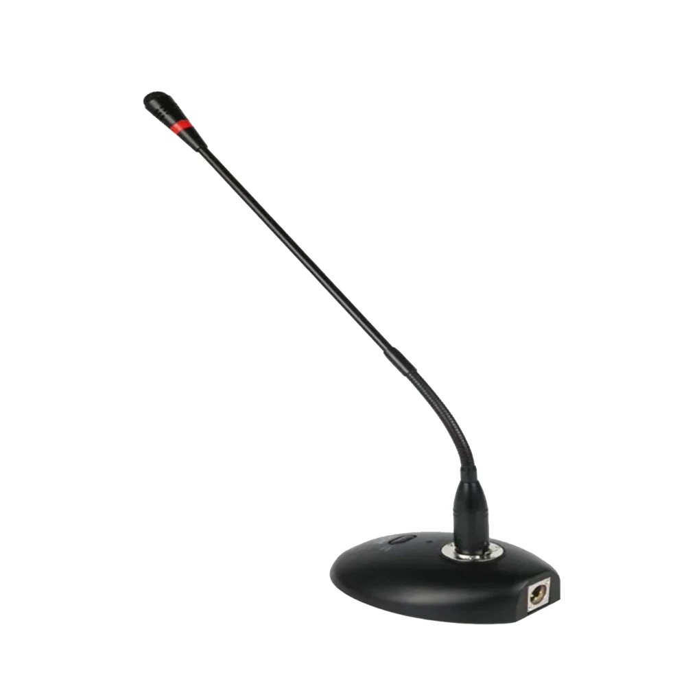 Gooseneck Wired XLR Microphone for Classroom Teaching and Meeting Rooms with Phantom 48V Power