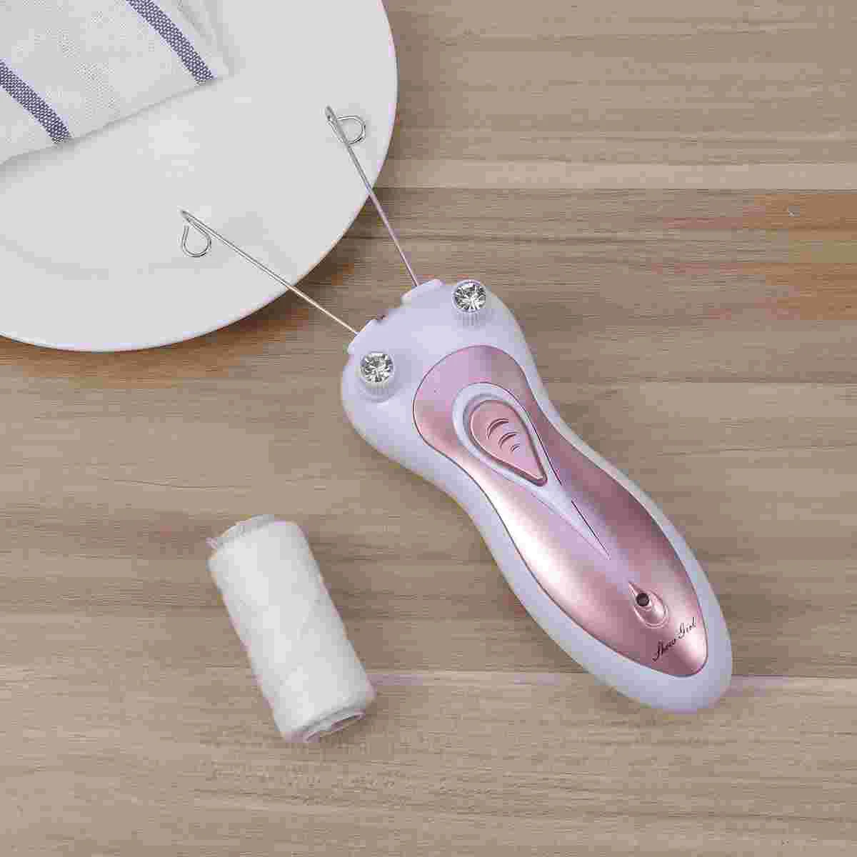   مزيل شعر الوجه، جهاز إزالة خيط الوجه، ماكينة حلاقة كهربائية، أداة إطارات الزغب للنساء، أداة خيوط، ماكينة حلاقة ملكة جمال