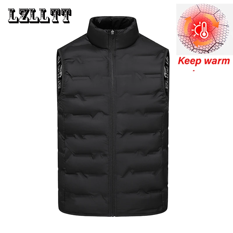 Winter Mannen Mode Donsvesten Heren waterdicht Casual Mouwloos Donsvest Jassen Heren Herfst Paar Lichtgewicht Werkvest
